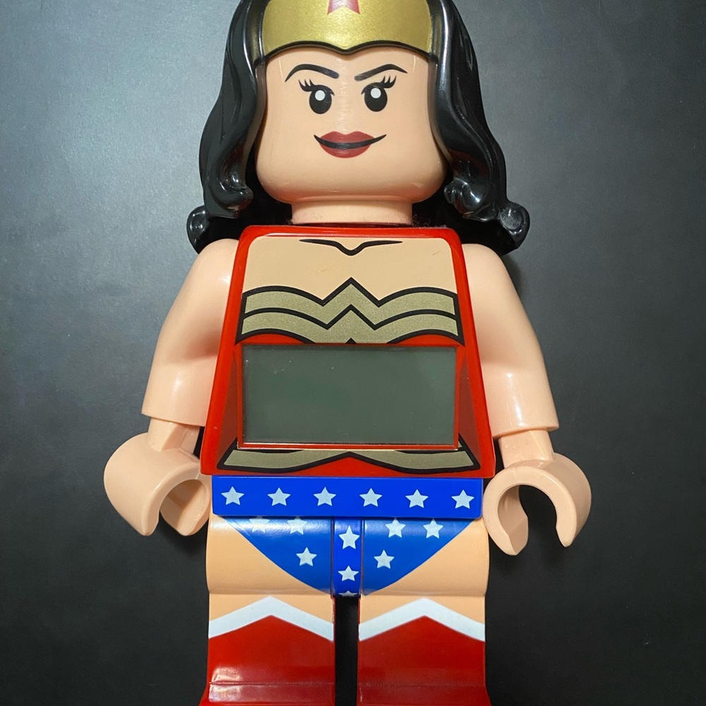 LEGO Wonder Woman Alarm Clock